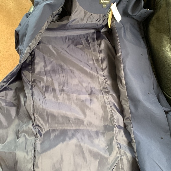 Reitmans Hooded Raincoat , Size XS, Navy Color - Picture 7 of 8